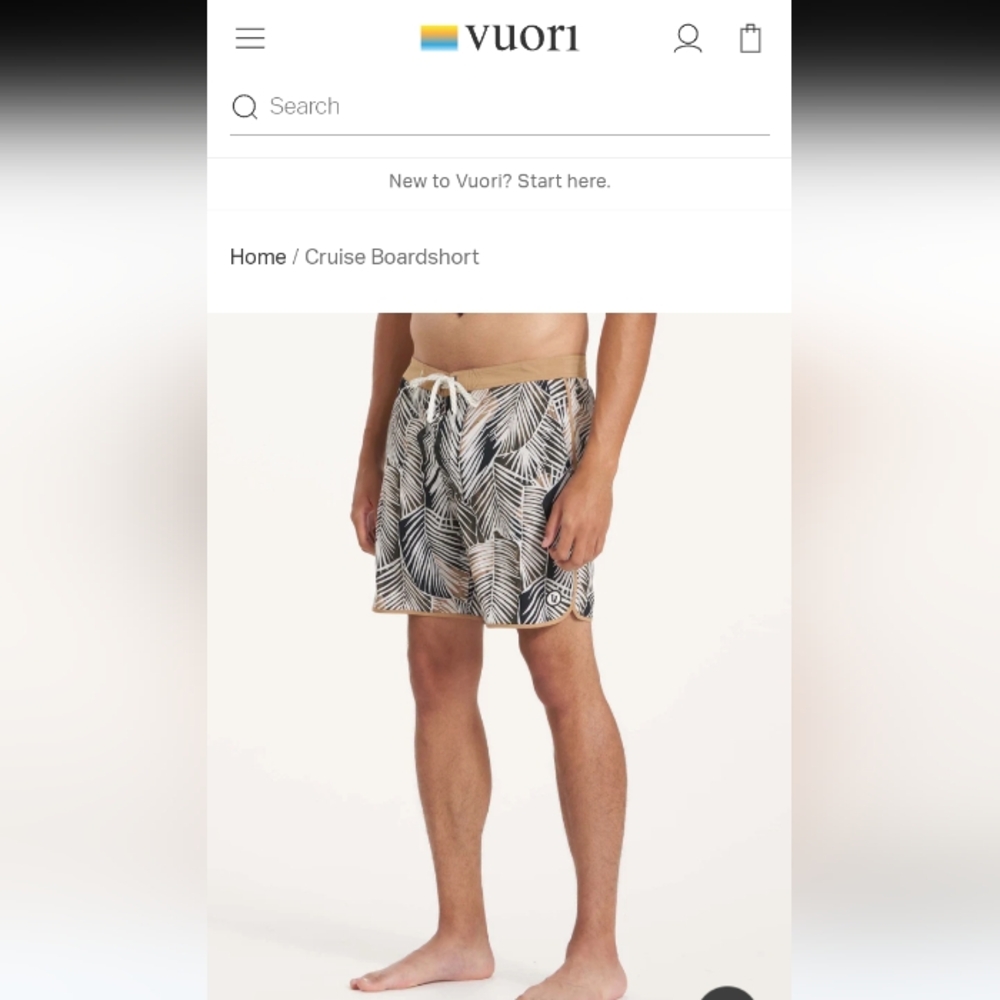 Vuori Cruise Boardshort